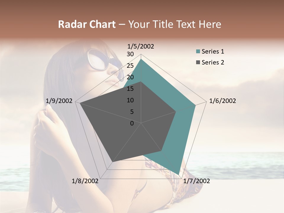 Lying Rest Portrait PowerPoint Template