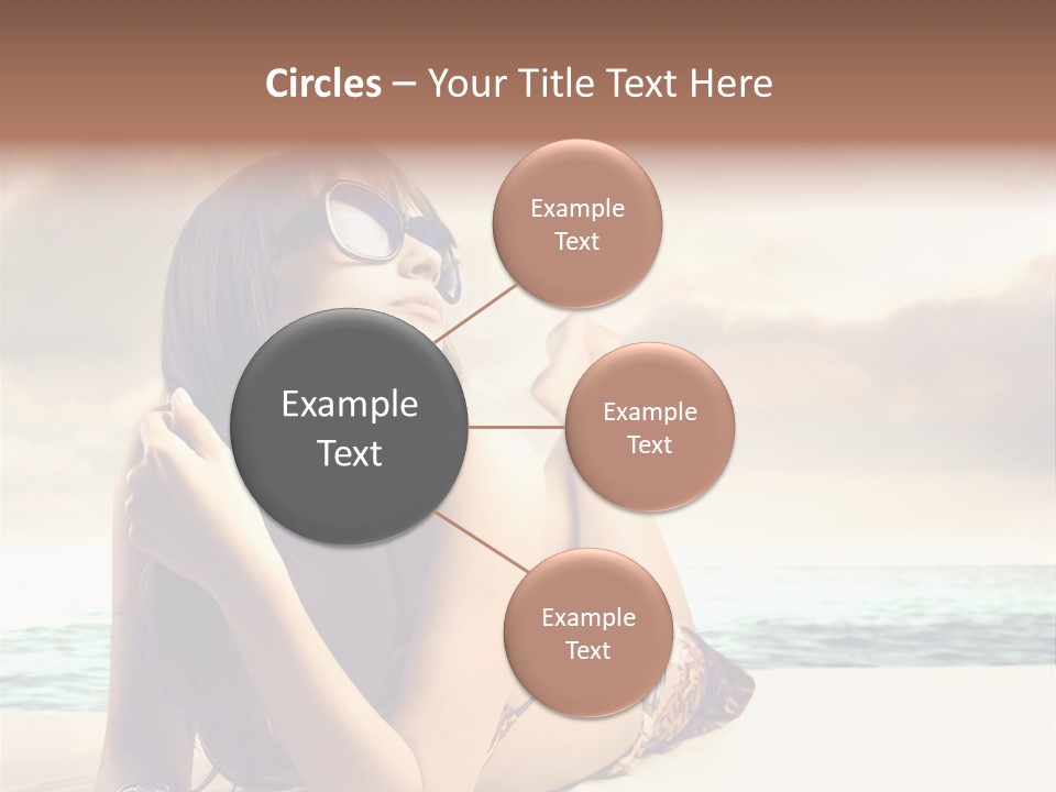 Lying Rest Portrait PowerPoint Template