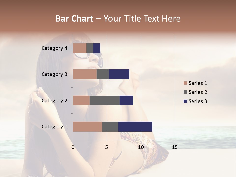 Lying Rest Portrait PowerPoint Template