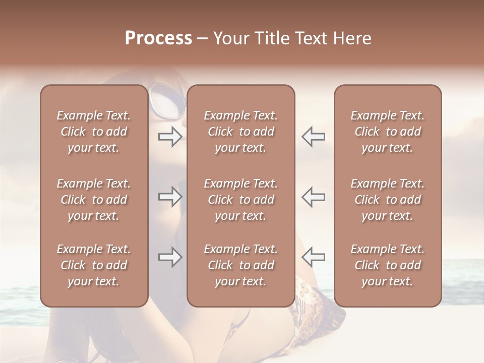 Lying Rest Portrait PowerPoint Template