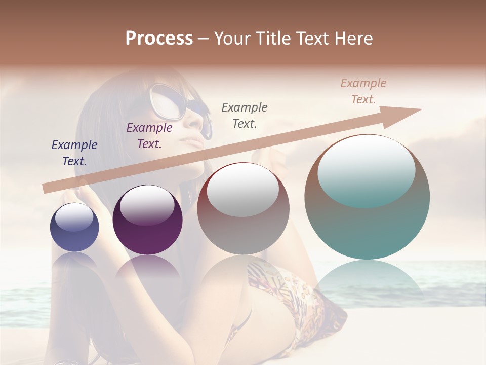 Lying Rest Portrait PowerPoint Template