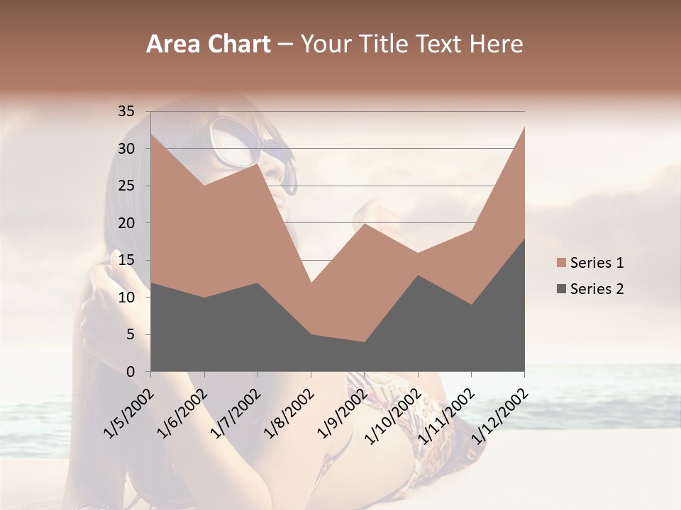 Lying Rest Portrait PowerPoint Template