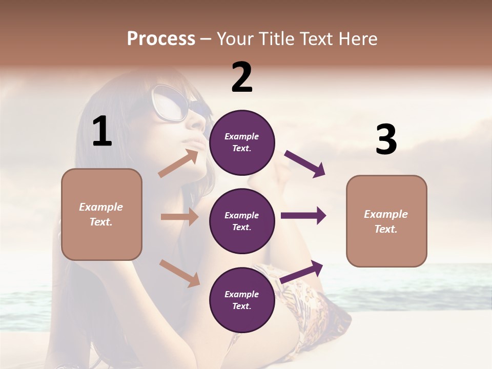 Lying Rest Portrait PowerPoint Template