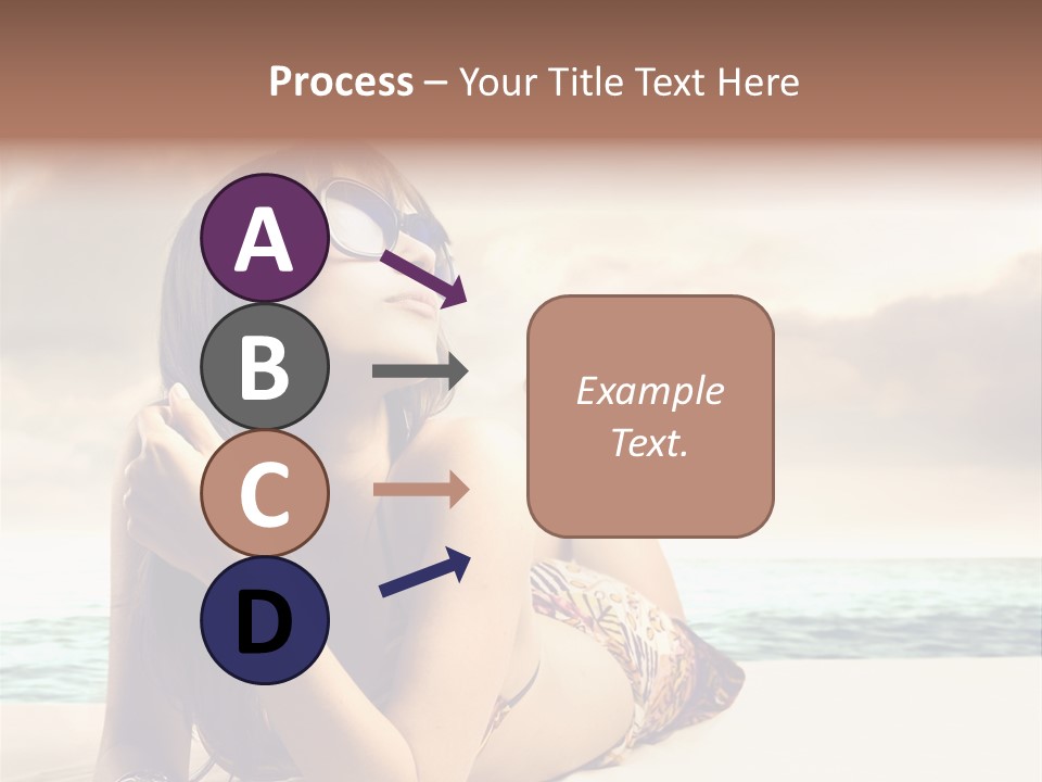 Lying Rest Portrait PowerPoint Template