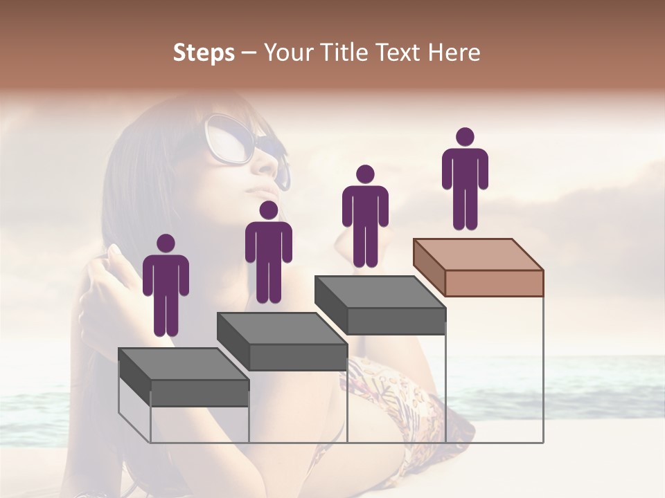 Lying Rest Portrait PowerPoint Template