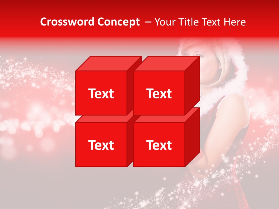 Xmas Frohes Fest Christmas PowerPoint Template