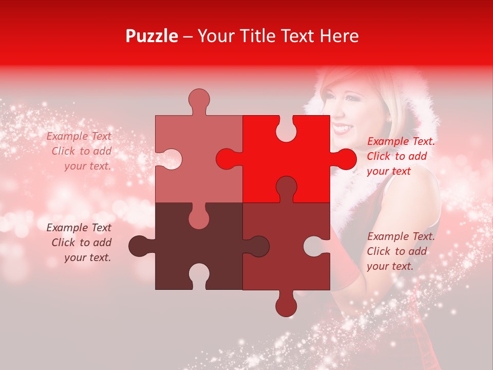 Xmas Frohes Fest Christmas PowerPoint Template