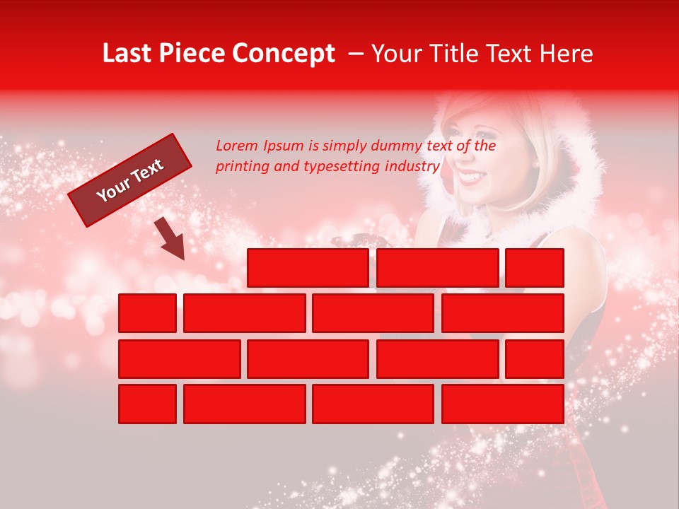 Xmas Frohes Fest Christmas PowerPoint Template