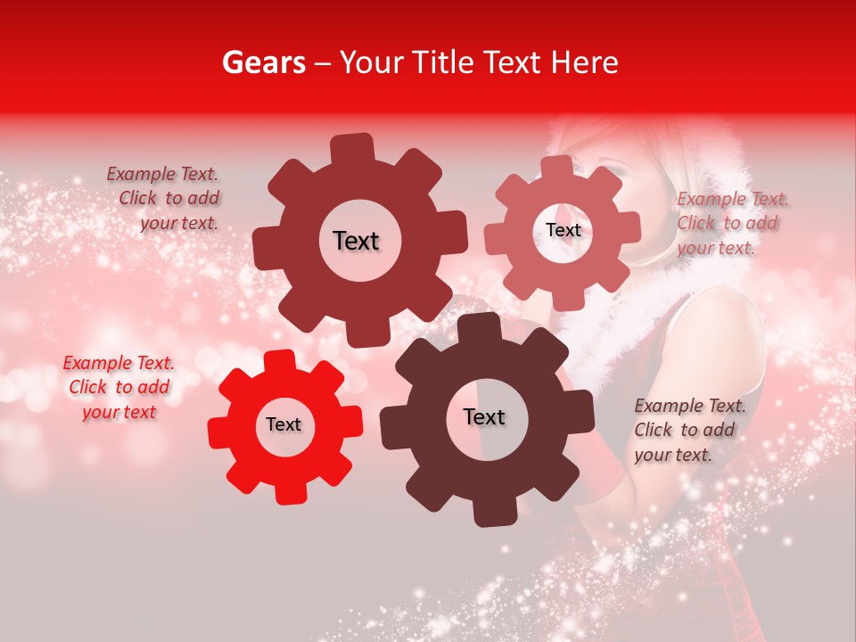 Xmas Frohes Fest Christmas PowerPoint Template