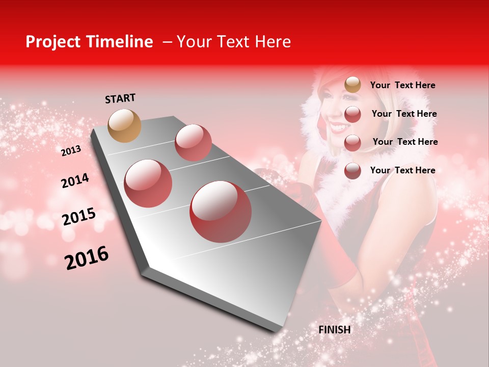 Xmas Frohes Fest Christmas PowerPoint Template