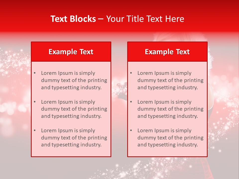 Xmas Frohes Fest Christmas PowerPoint Template