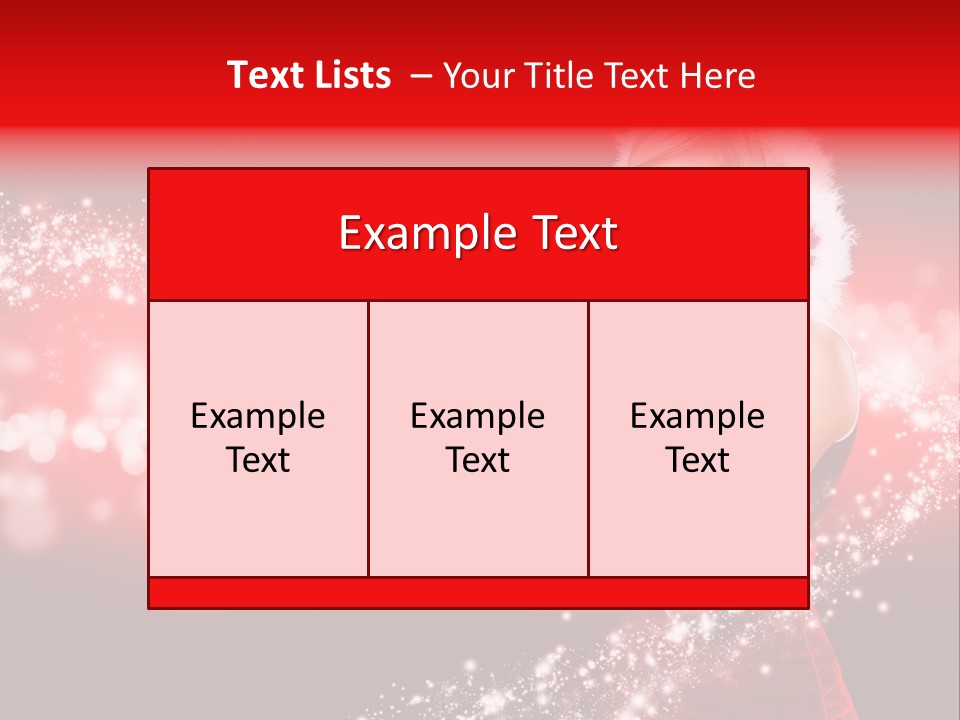 Xmas Frohes Fest Christmas PowerPoint Template
