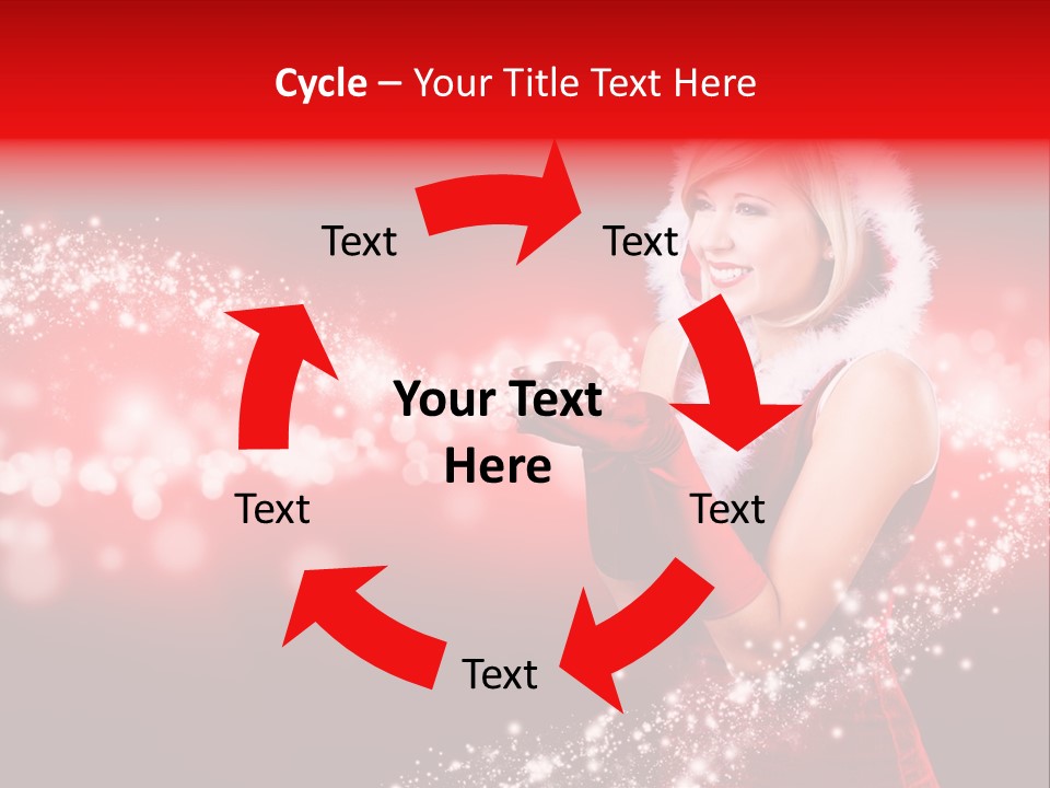 Xmas Frohes Fest Christmas PowerPoint Template