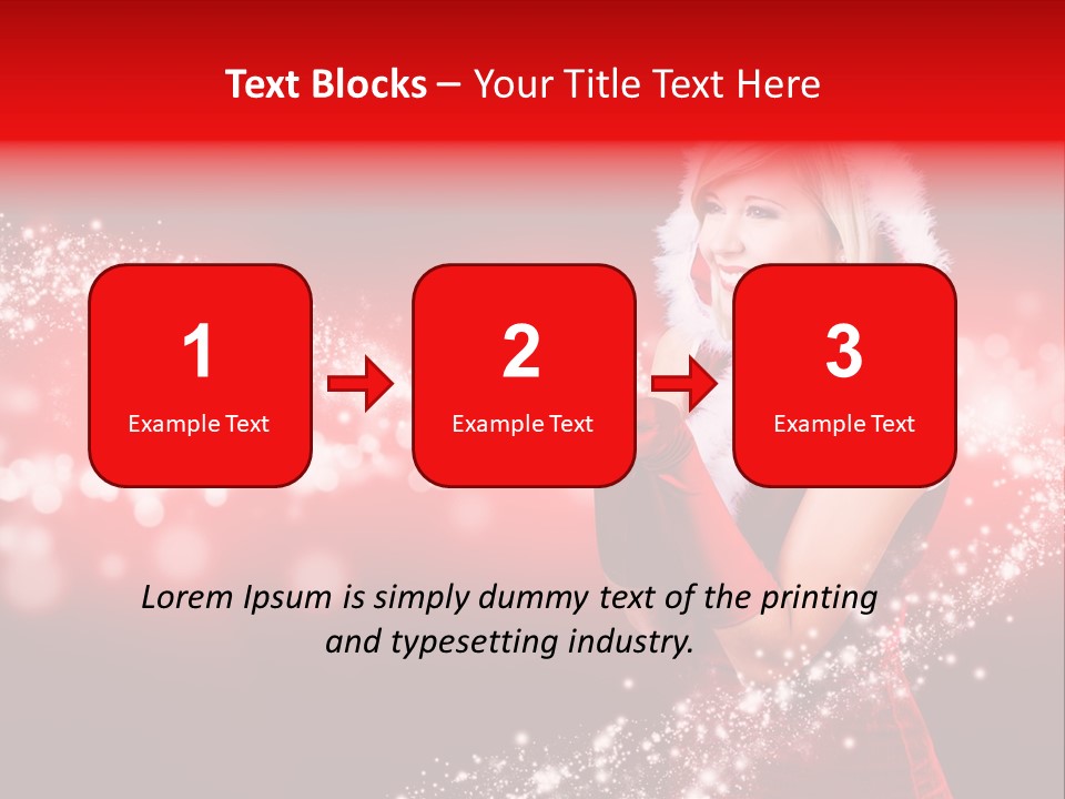 Xmas Frohes Fest Christmas PowerPoint Template