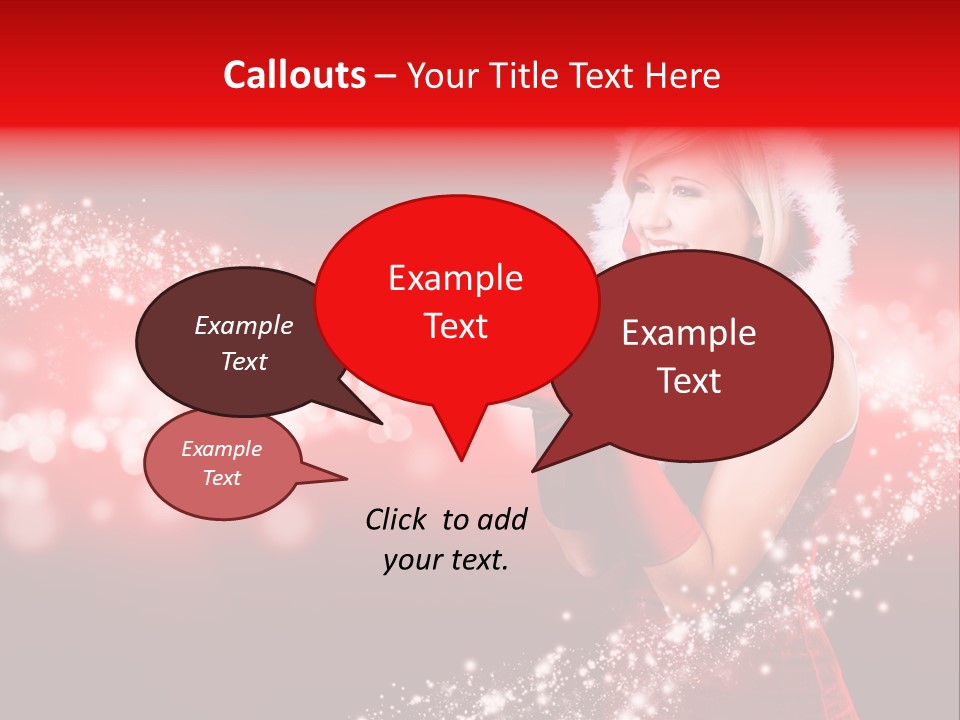 Xmas Frohes Fest Christmas PowerPoint Template