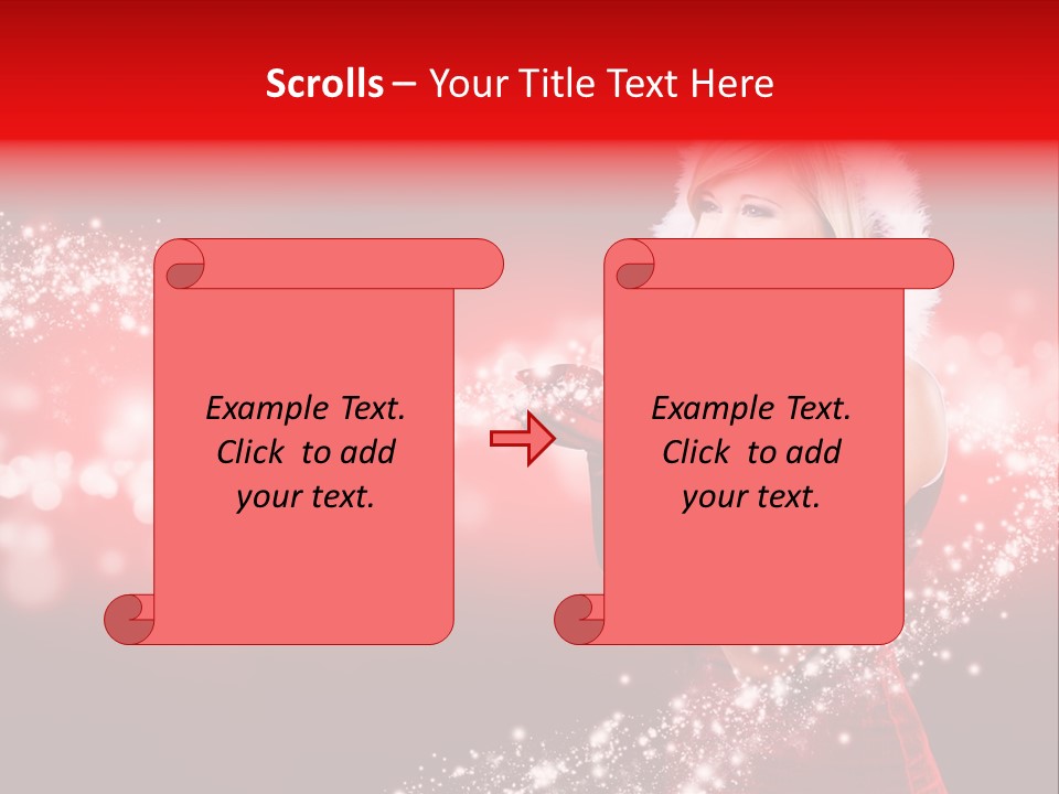 Xmas Frohes Fest Christmas PowerPoint Template
