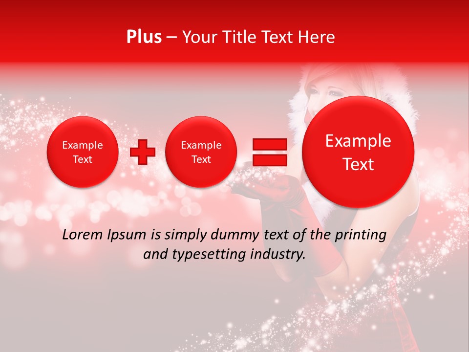 Xmas Frohes Fest Christmas PowerPoint Template