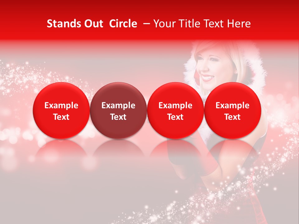 Xmas Frohes Fest Christmas PowerPoint Template