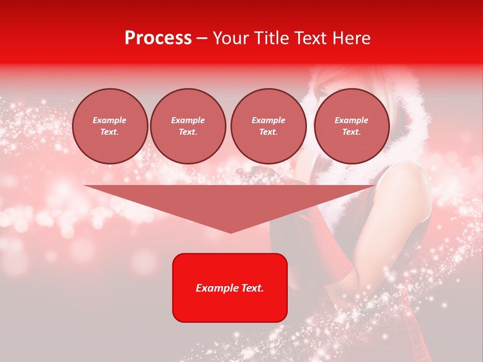 Xmas Frohes Fest Christmas PowerPoint Template