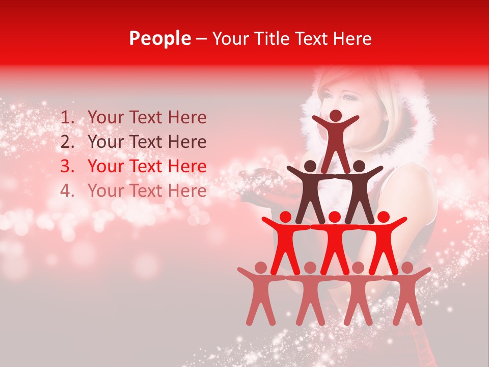 Xmas Frohes Fest Christmas PowerPoint Template