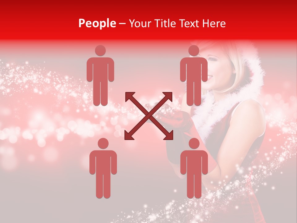 Xmas Frohes Fest Christmas PowerPoint Template