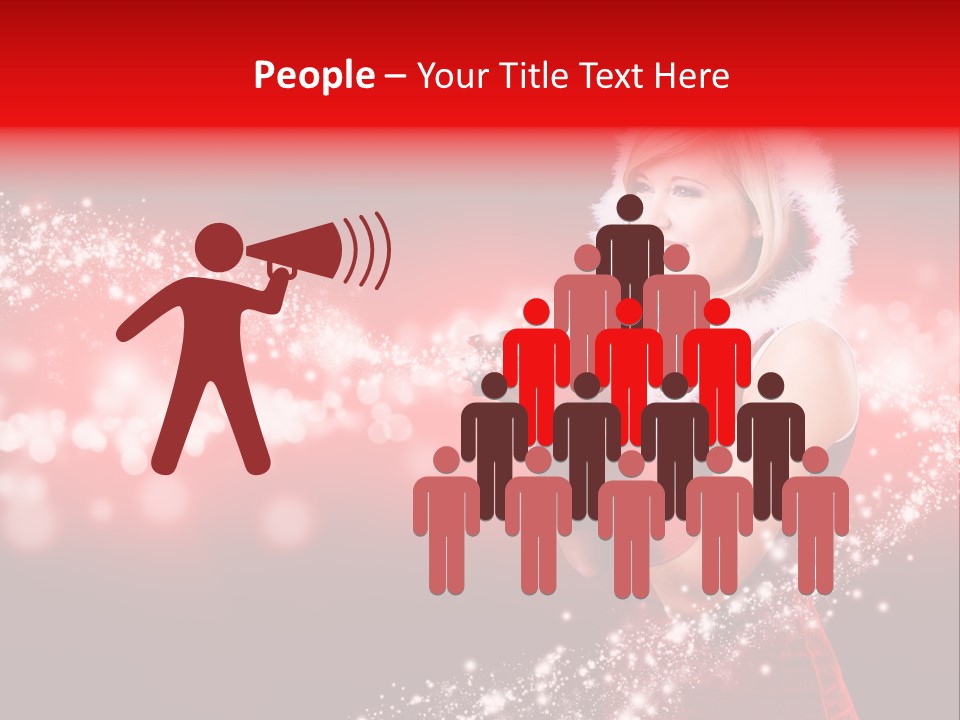 Xmas Frohes Fest Christmas PowerPoint Template