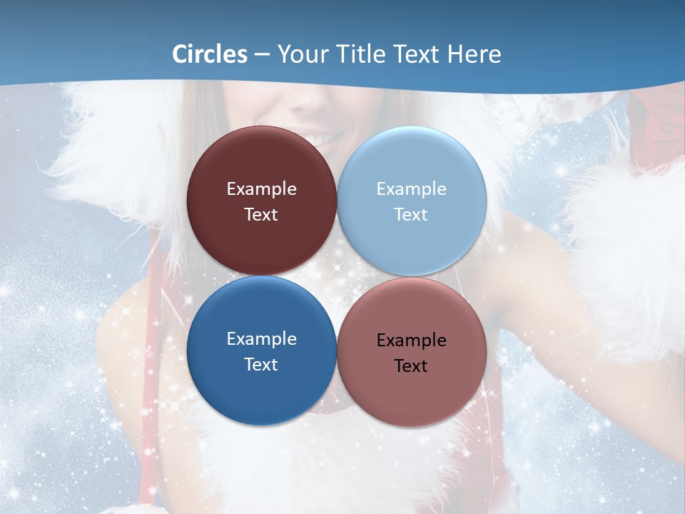 Santa One People PowerPoint Template
