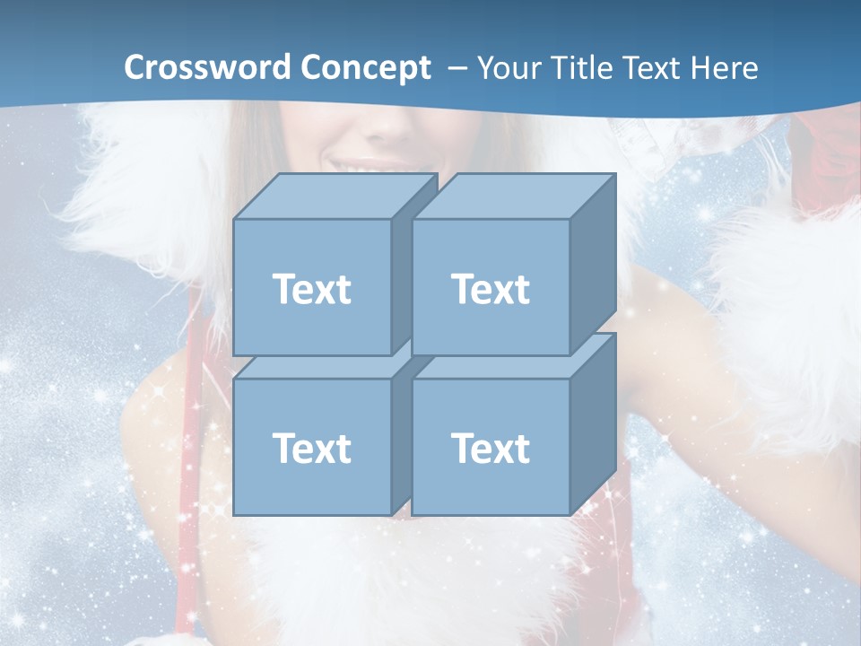 Santa One People PowerPoint Template