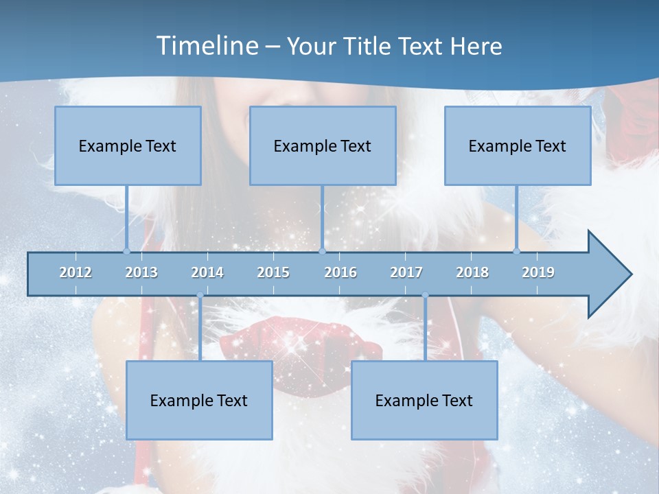 Santa One People PowerPoint Template