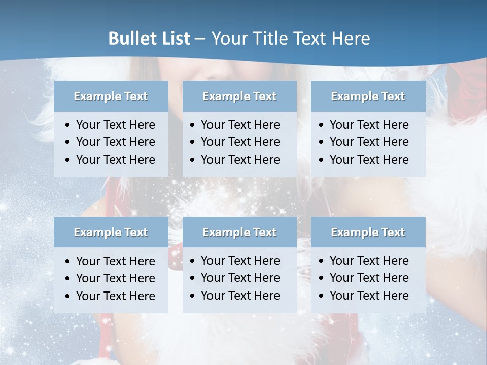 Santa One People PowerPoint Template