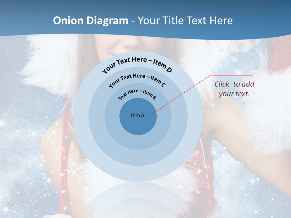 Santa One People PowerPoint Template