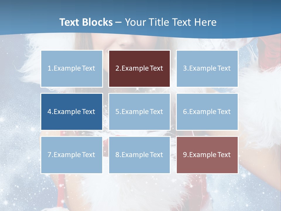 Santa One People PowerPoint Template