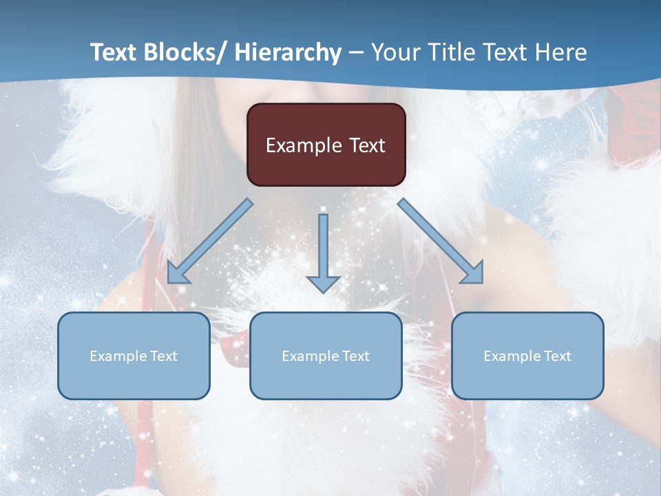 Santa One People PowerPoint Template