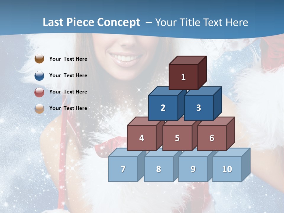 Santa One People PowerPoint Template