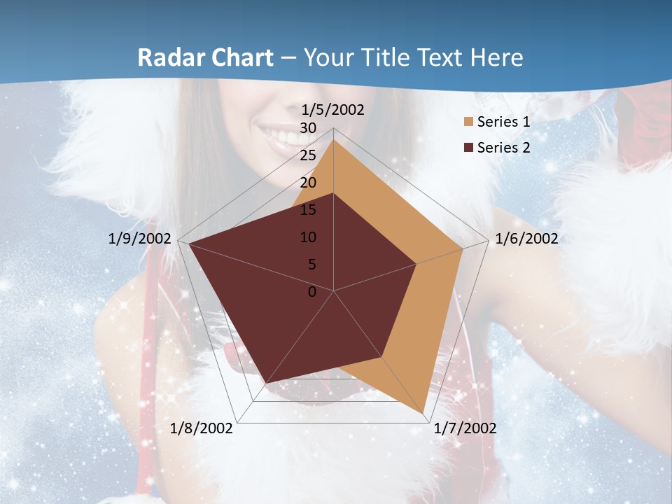 Santa One People PowerPoint Template