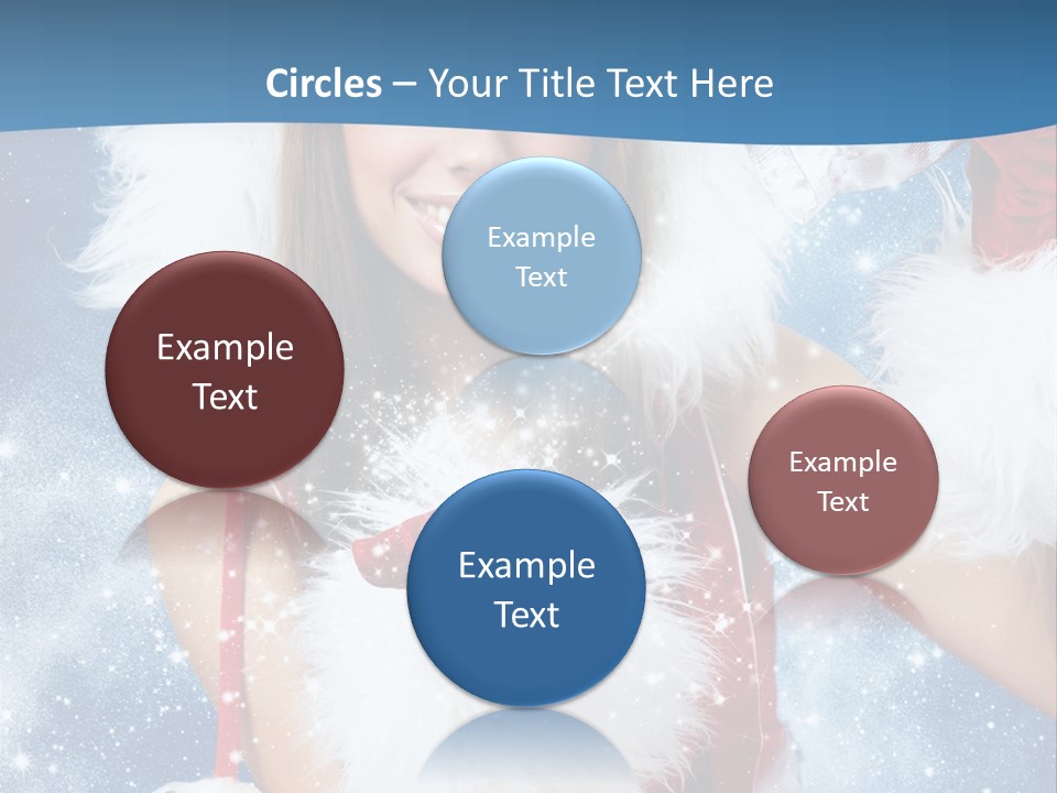 Santa One People PowerPoint Template