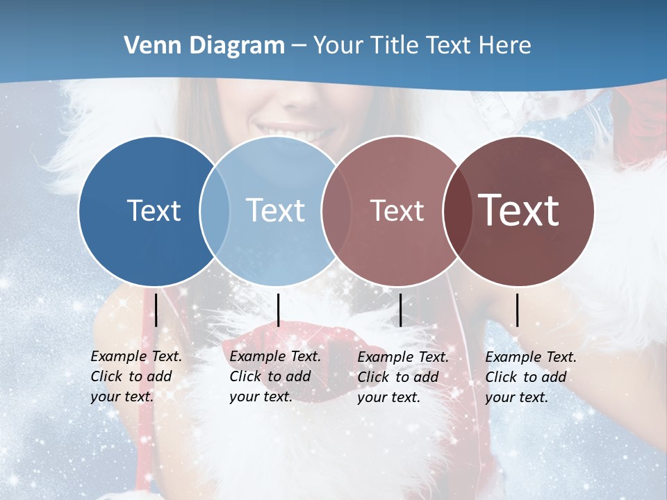 Santa One People PowerPoint Template