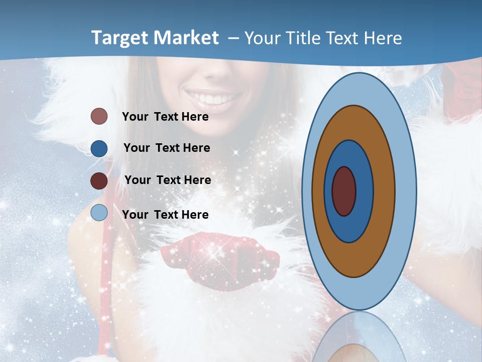 Santa One People PowerPoint Template