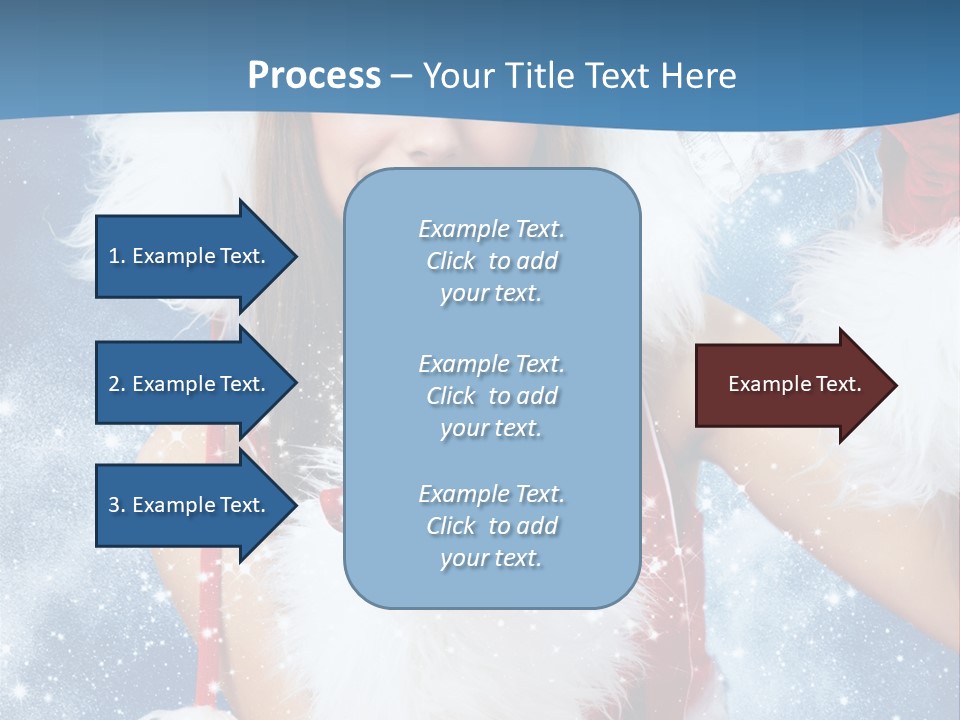 Santa One People PowerPoint Template