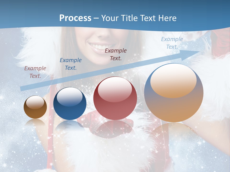 Santa One People PowerPoint Template