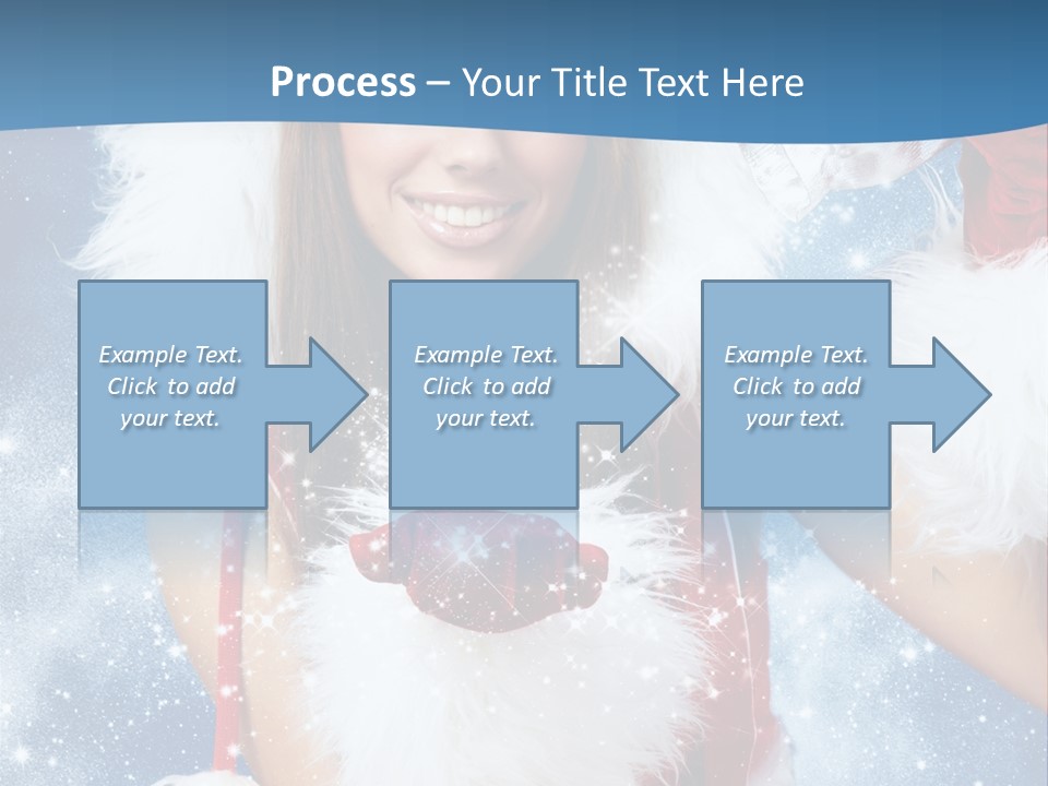 Santa One People PowerPoint Template