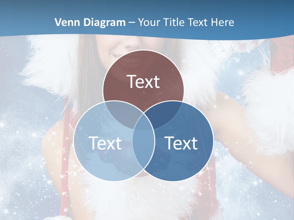 Santa One People PowerPoint Template