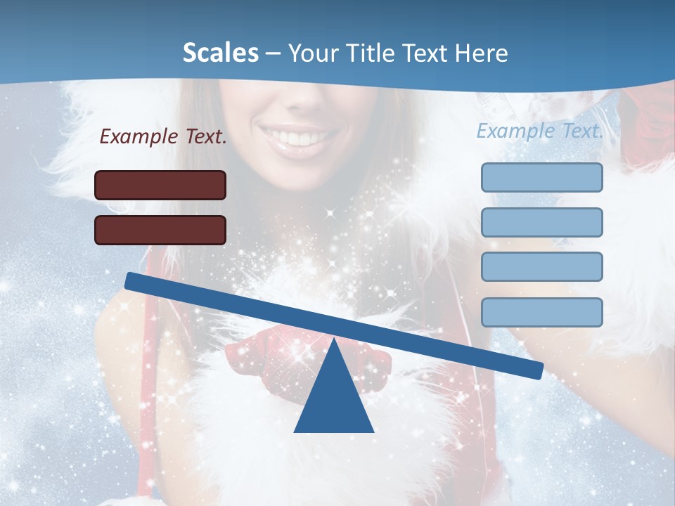 Santa One People PowerPoint Template
