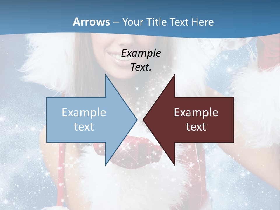 Santa One People PowerPoint Template