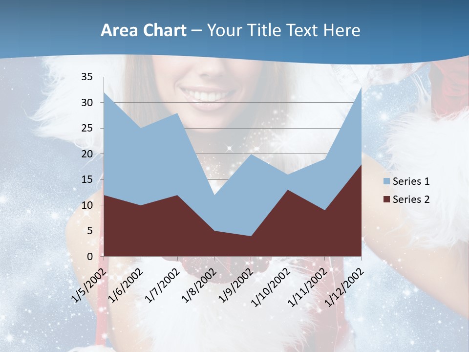 Santa One People PowerPoint Template
