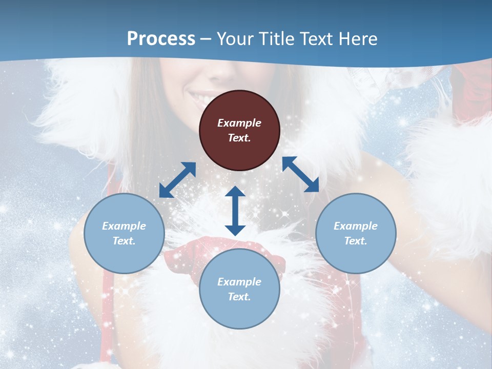 Santa One People PowerPoint Template