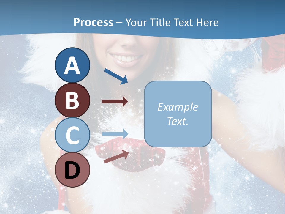 Santa One People PowerPoint Template