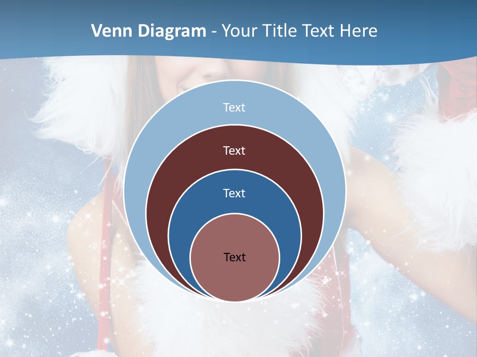 Santa One People PowerPoint Template