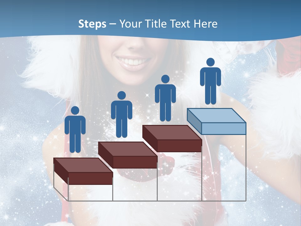 Santa One People PowerPoint Template