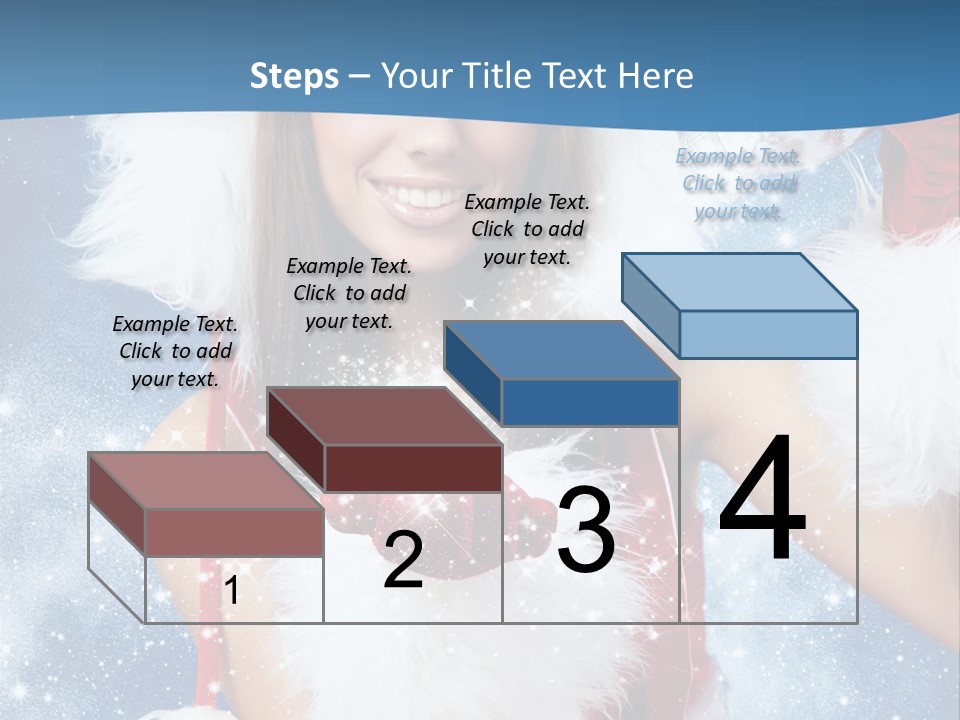 Santa One People PowerPoint Template